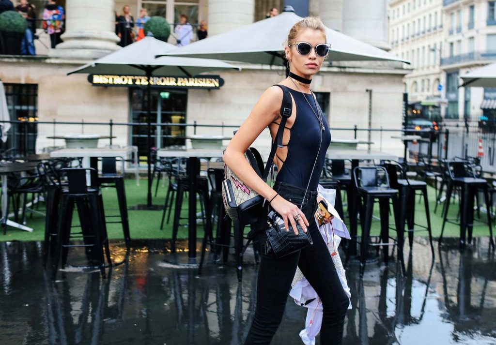 Phil Oh’s Best Street Style Pics From the Paris Haute Couture Shows Stella Maxwell 04-phil-oh-street-style-paris-couture-day-1
