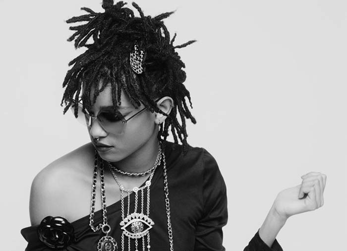 willow smith's debut chanel eyewear campaign has landed