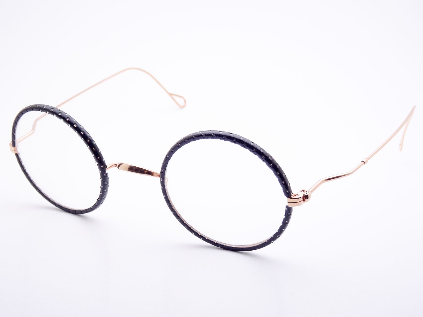 Gouverneur Audigier Latest Collection Featuring Rounded Leather Frames