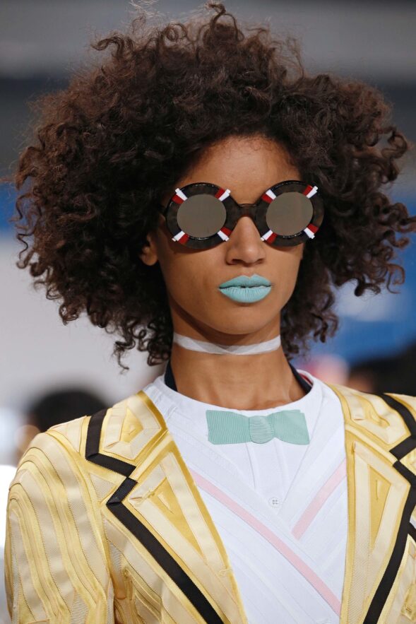 Eyeglasses on the Runway at New York Fashion Week thom-browne-spring-2017-rtw