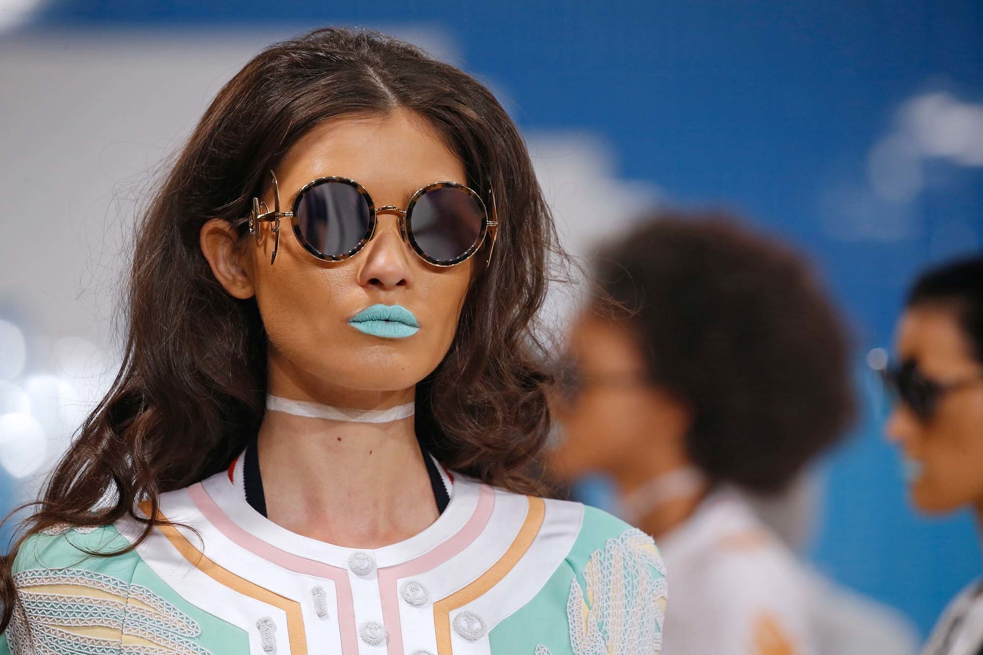 Eyeglasses on the Runway at New York Fashion Week thom-browne-spring-2017-rtw