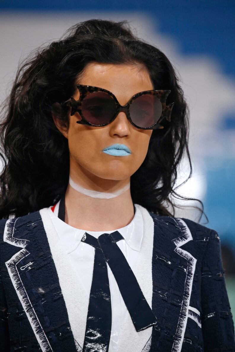 Eyeglasses on the Runway at New York Fashion Week thom-browne-spring-2017-rtw