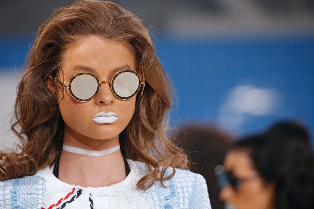 Eyeglasses on the Runway at New York Fashion Week thom-browne-spring-2017-rtw
