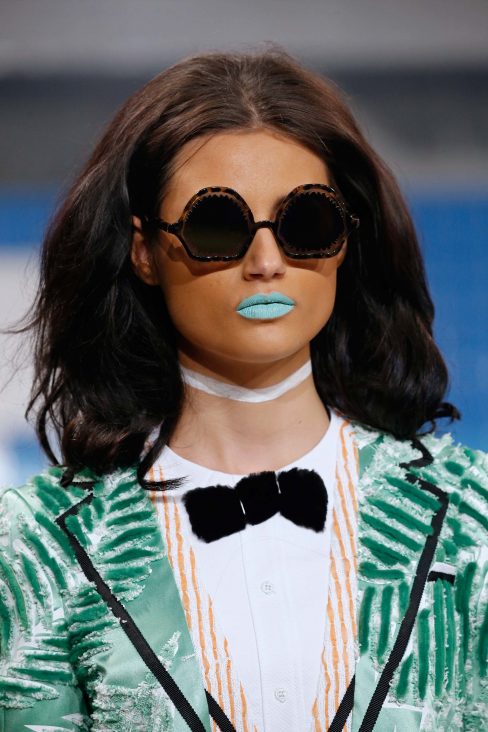 Eyeglasses on the Runway at New York Fashion Week thom-browne-spring-2017-rtw