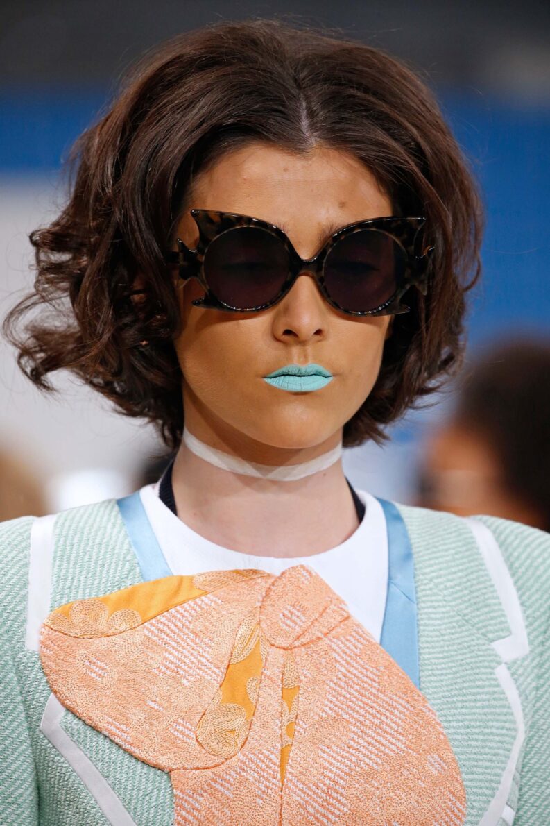 Eyeglasses on the Runway at New York Fashion Week thom-browne-spring-2017-rtw