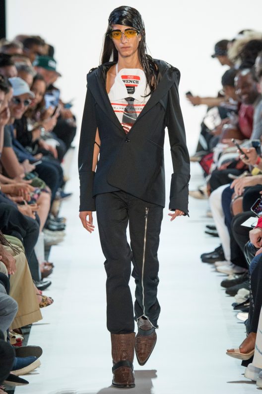 Eyeglasses on the Runway at New York Fashion Week Hood by Air