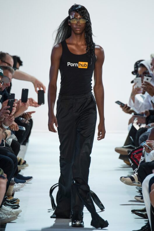 Eyeglasses on the Runway at New York Fashion Week Hood by Air