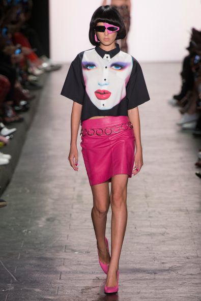 Eyeglasses on the Runway at New York Fashion Week Jeremy Scott SS17