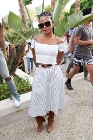 Christina Milian Coachella Eyewear Trends Round Up Sunglasses Glasses Trend Style Celebrities Shop 2017