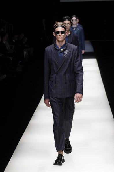 Men's Designer Glasses Trend Spotted on the Runway S/S 18 Balenciaga Balmain Damir Doma Dior Homme Dolce and Gabbana Emporio Armani Fendi Issey Miyake Junya Watanabe Kenzo Marni Moschino Oliver Spencer Paul Smith Prada Thom Browne Versace Frams Glasses Sunglasses Eyewear Style Mens Buy Shop Man Guy