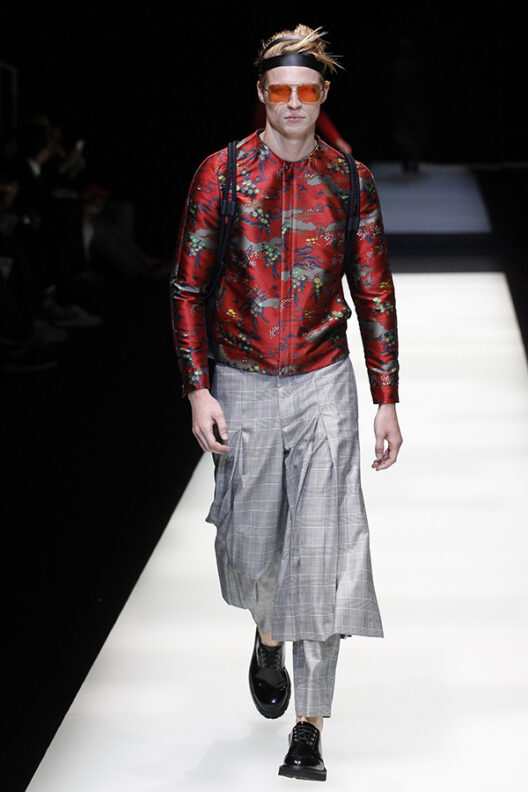 Men's Designer Glasses Trend Spotted on the Runway S/S 18 Balenciaga Balmain Damir Doma Dior Homme Dolce and Gabbana Emporio Armani Fendi Issey Miyake Junya Watanabe Kenzo Marni Moschino Oliver Spencer Paul Smith Prada Thom Browne Versace Frams Glasses Sunglasses Eyewear Style Mens Buy Shop Man Guy
