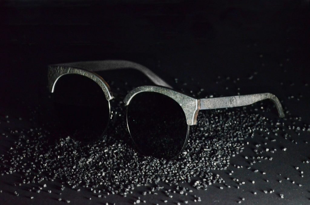 Sustainable Stone Sunglasses Kickstarter Campaign by Wils Fabrik