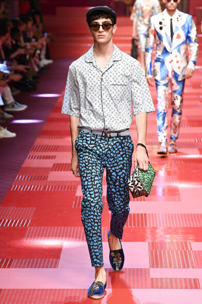 Men's Designer Glasses Trend Spotted on the Runway S/S 18 Balenciaga Balmain Damir Doma Dior Homme Dolce and Gabbana Emporio Armani Fendi Issey Miyake Junya Watanabe Kenzo Marni Moschino Oliver Spencer Paul Smith Prada Thom Browne Versace Frams Glasses Sunglasses Eyewear Style Mens Buy Shop Man Guy
