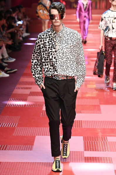 Men's Designer Glasses Trend Spotted on the Runway S/S 18 Balenciaga Balmain Damir Doma Dior Homme Dolce and Gabbana Emporio Armani Fendi Issey Miyake Junya Watanabe Kenzo Marni Moschino Oliver Spencer Paul Smith Prada Thom Browne Versace Frams Glasses Sunglasses Eyewear Style Mens Buy Shop Man Guy