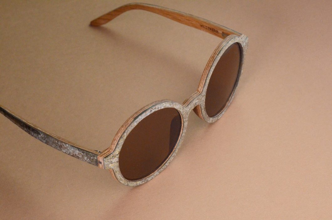 Sustainable Stone Sunglasses Kickstarter Campaign by Wils Fabrik