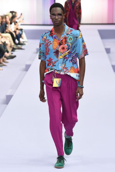 Men's Designer Glasses Trend Spotted on the Runway S/S 18 Balenciaga Balmain Damir Doma Dior Homme Dolce and Gabbana Emporio Armani Fendi Issey Miyake Junya Watanabe Kenzo Marni Moschino Oliver Spencer Paul Smith Prada Thom Browne Versace Frams Glasses Sunglasses Eyewear Style Mens Buy Shop Man Guy