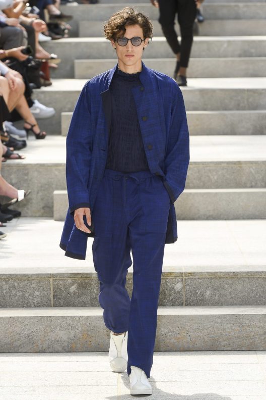 Men's Designer Glasses Trend Spotted on the Runway S/S 18 Balenciaga Balmain Damir Doma Dior Homme Dolce and Gabbana Emporio Armani Fendi Issey Miyake Junya Watanabe Kenzo Marni Moschino Oliver Spencer Paul Smith Prada Thom Browne Versace Frams Glasses Sunglasses Eyewear Style Mens Buy Shop Man Guy