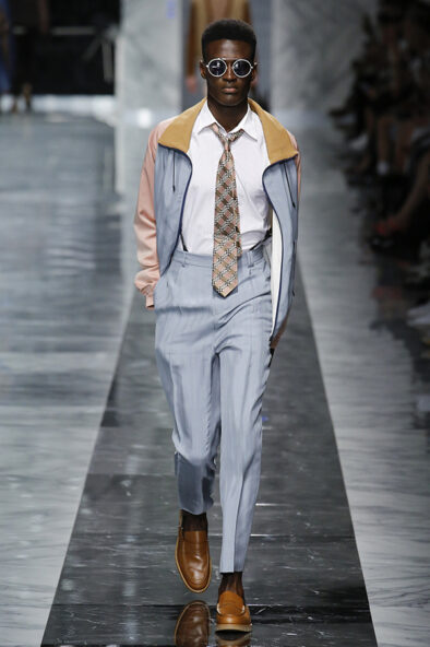 Men's Designer Glasses Trend Spotted on the Runway S/S 18 Balenciaga Balmain Damir Doma Dior Homme Dolce and Gabbana Emporio Armani Fendi Issey Miyake Junya Watanabe Kenzo Marni Moschino Oliver Spencer Paul Smith Prada Thom Browne Versace Frams Glasses Sunglasses Eyewear Style Mens Buy Shop Man Guy