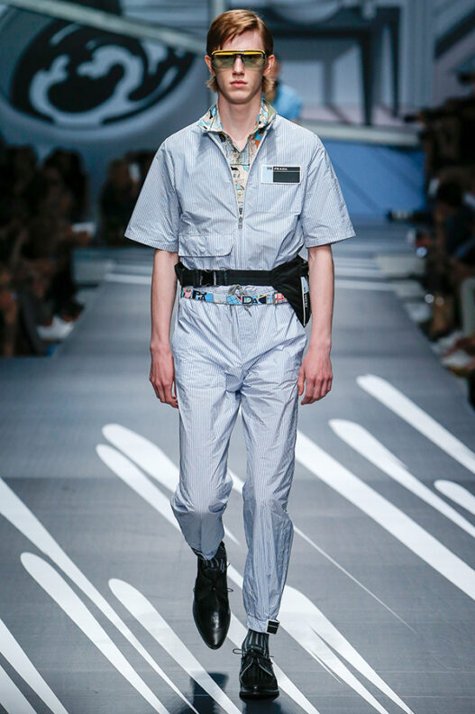 Men's Designer Glasses Trend Spotted on the Runway S/S 18 Balenciaga Balmain Damir Doma Dior Homme Dolce and Gabbana Emporio Armani Fendi Issey Miyake Junya Watanabe Kenzo Marni Moschino Oliver Spencer Paul Smith Prada Thom Browne Versace Frams Glasses Sunglasses Eyewear Style Mens Buy Shop Man Guy