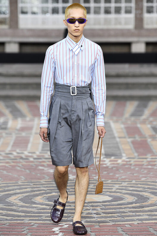 Men's Designer Glasses Trend Spotted on the Runway S/S 18 Balenciaga Balmain Damir Doma Dior Homme Dolce and Gabbana Emporio Armani Fendi Issey Miyake Junya Watanabe Kenzo Marni Moschino Oliver Spencer Paul Smith Prada Thom Browne Versace Frams Glasses Sunglasses Eyewear Style Mens Buy Shop Man Guy