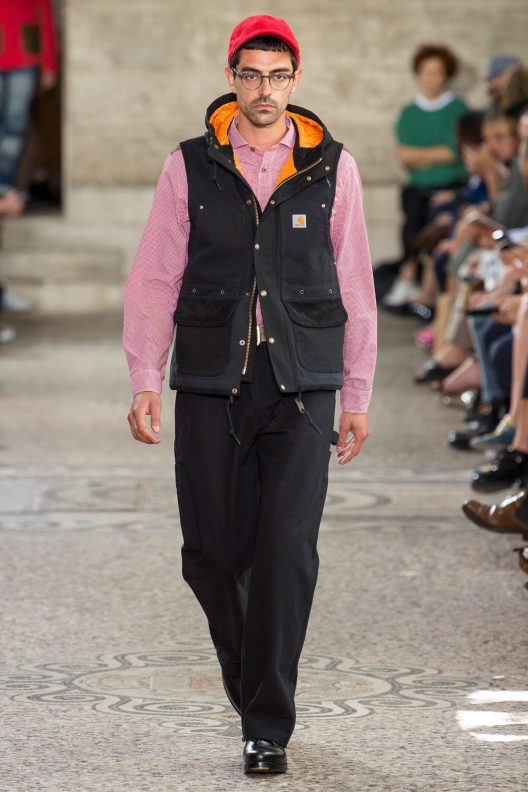Men's Designer Glasses Trend Spotted on the Runway S/S 18 Balenciaga Balmain Damir Doma Dior Homme Dolce and Gabbana Emporio Armani Fendi Issey Miyake Junya Watanabe Kenzo Marni Moschino Oliver Spencer Paul Smith Prada Thom Browne Versace Frams Glasses Sunglasses Eyewear Style Mens Buy Shop Man Guy