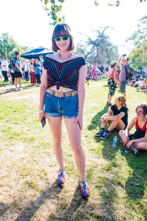FYF Festival Eyewear Street Style Trend Festival Aviators Sunnies Sunglasses Influencers Fashion