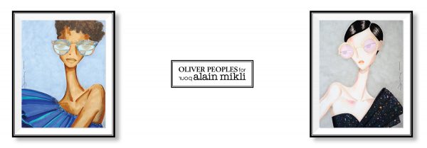 OLIVER PEOPLES POUR ALAIN MIKLI Collaboration Designs Sunglasses Eyewear Glasses 