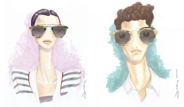 OLIVER PEOPLES POUR ALAIN MIKLI Collaboration Designs Sunglasses Eyewear Glasses 