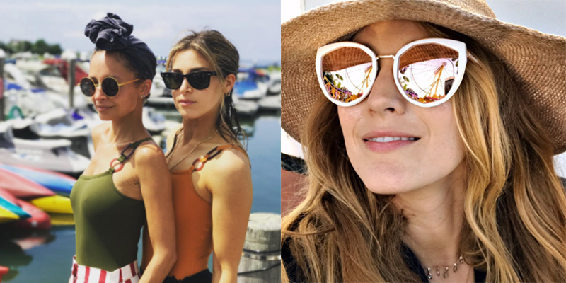 Celebrities in Their Favourite Summer Sunglasses From Last Week