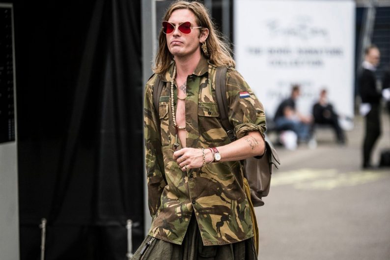 Eyewear Trends Spotted at Copenhagen Fashion Week Spring 2018 Influencer Street Style 90s Oval White Sunglasses Cateye