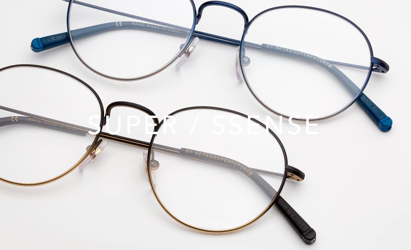 SSENSE × SUPER Glasses Launched Exclusive Collaboration Retrosuperfuture Glasses Eyewear Design