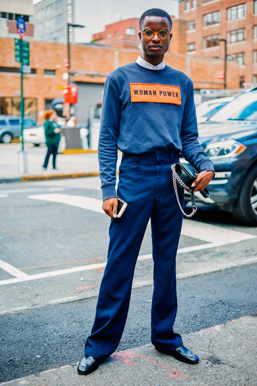 Eyeglasses Street Style Spotted at NYFW Spring 2018