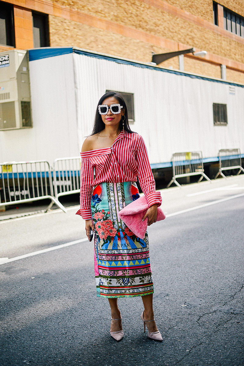 Eyeglasses Street Style Spotted at NYFW Spring 2018