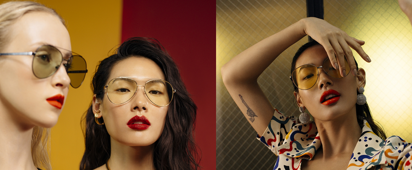 Limited Edition Sunglasses by SPEKTRE x Yun Yun Sun