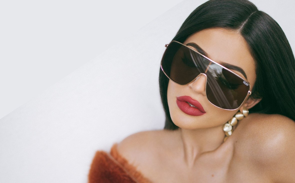 #QUAYXKYLIE DROP II Sunglasses Eyewear Quay Australia Kylie Jenner Design Glasses Eyewear