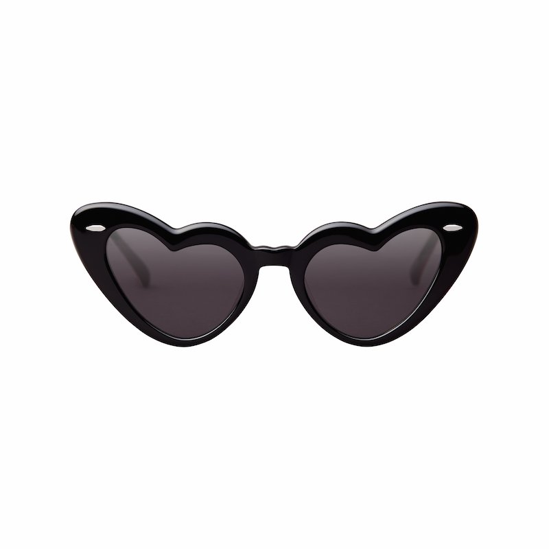 We Found That Heart Shaped Cat Eye Sunglasses Everyone Is Wearing on Instagram Takesh Eyewear
