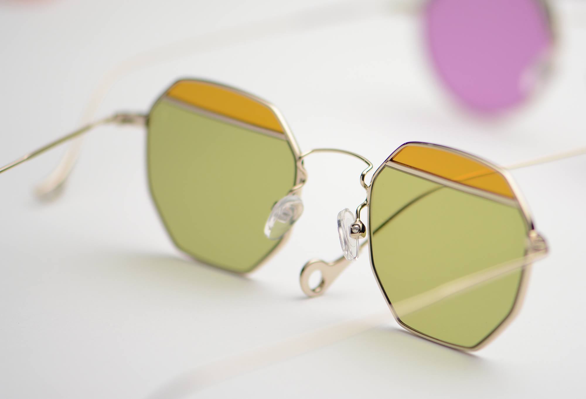 Current Obsession Peculiar Colour Blocking Sunglasses by Eyepitizer Buy Shop Online Colour Lenses Trend 2018 Eyeglasses Cheap Designer