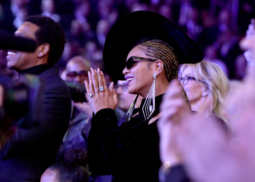 We Need To Talk About Beyonce's Grammy Sunglasses 2018 Fashion