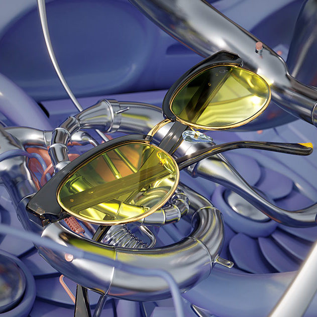Ada Sokól’s 3D Photorealism For Etnia Barcelona Latest Collection Eyewear Glasses Sunglasses Eyeglasses