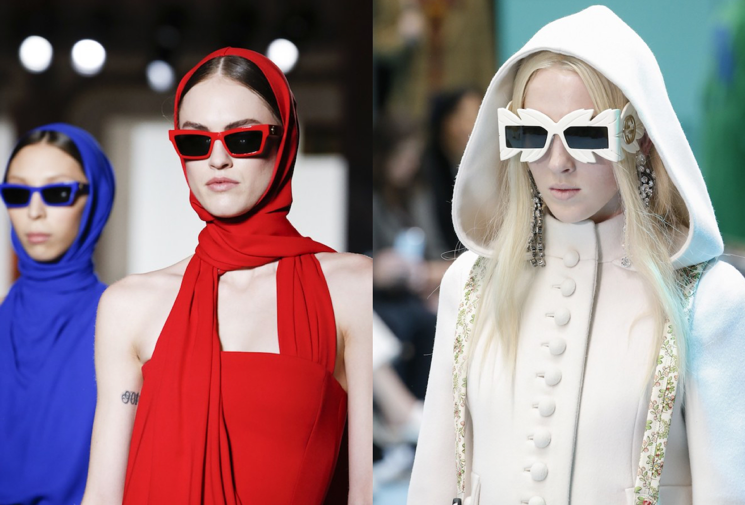 Eyewear Sunglasses Eyeglasses Trends Spotted at Paris Fashion Week Fall 2018 Runway Trend Spotting Runway Fashion