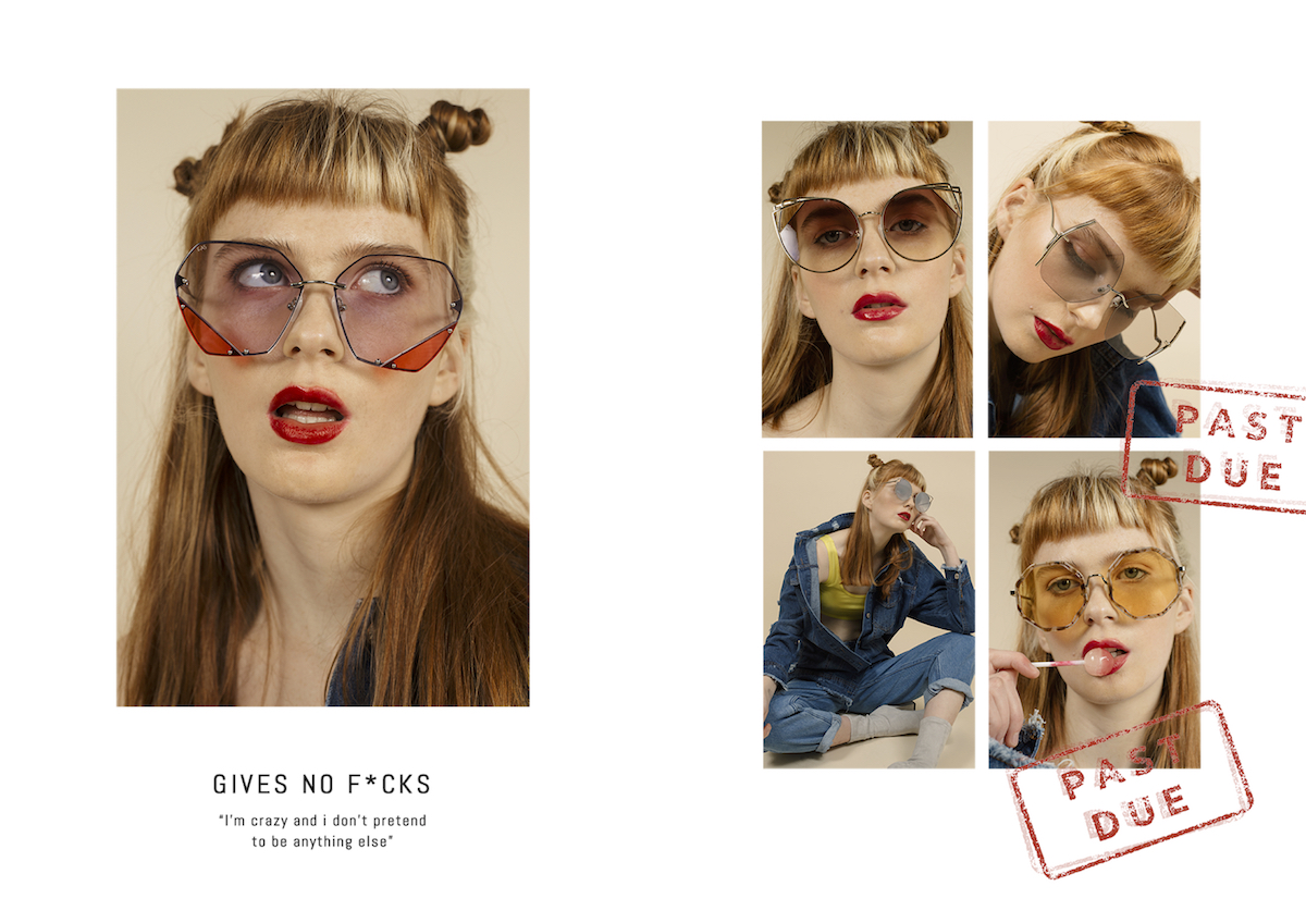 Activist Sneezer Rule Breaker Procrastinator Oddball The Class of FAS (For Art's Sake) with 8 Personalities and 18 New Eyewear Designs for 2018 Sunglasses Eyeglasses Buy Designer Good Girl Gone Bad