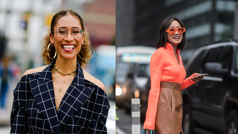 15 Best Eyewear Street Style From New York Fashion Week 2018 S19 Eyewear Sunglasses Glasses