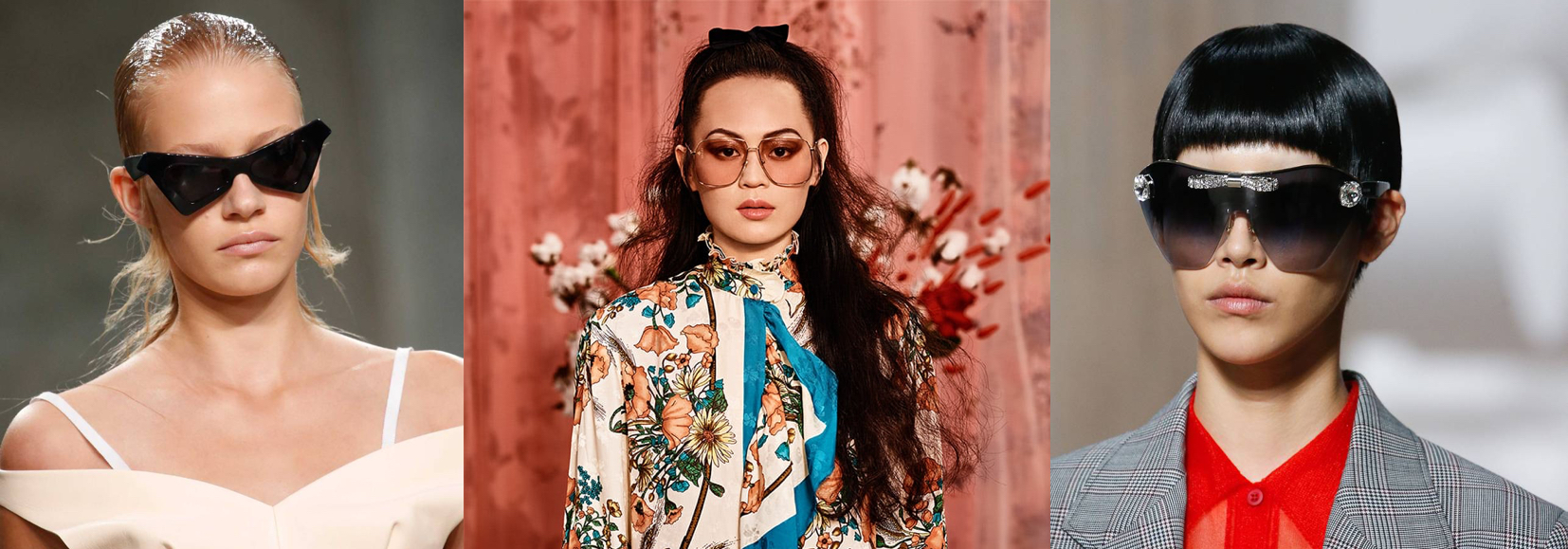 Cateye Our Prediction of 2019 Eyewear Trends Glasses Sunglasses Eyewear Shop Online 70s Big Square