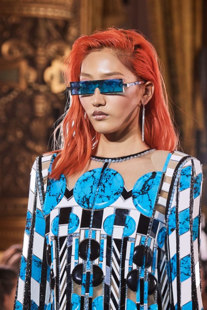 anna sui marc jacobs Sunglasses Trend Spotted at Spring 20 Runway - Follow the Rainbow sunglasses eyewear trend 2020