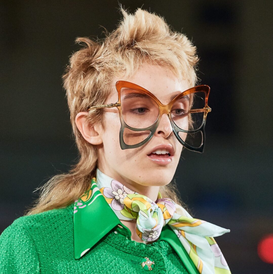 anna sui marc jacobs Sunglasses Trend Spotted at Spring 20 Runway - Follow the Rainbow sunglasses eyewear trend 2020