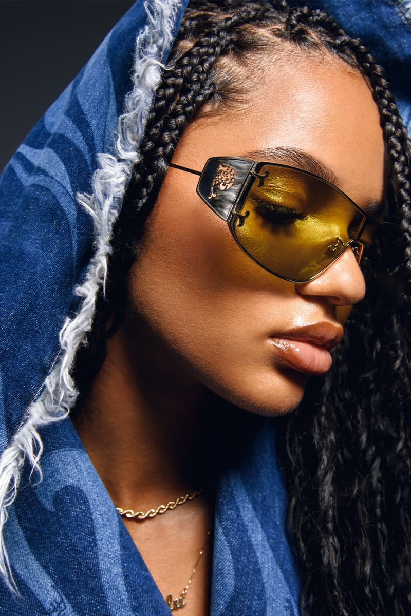 Juliana Nalú Stuns in PUCCI Eyewear's Y2K-Inspired Campaign We Love Glasses Trend 2023 Online News Best