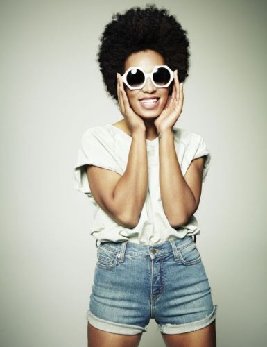 You Can't Beat Solange Knowles Eyewear Game Celebrity Glasses Style